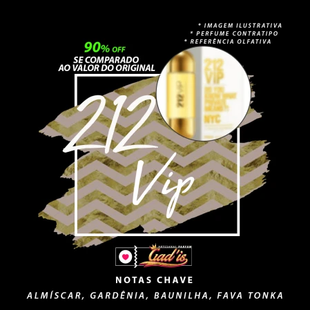 Perfume Similar Gadis 138 Inspirado em 212 Vip Contratipo